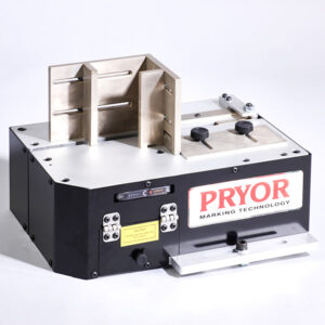 pryor adjustable electric label feed for laser